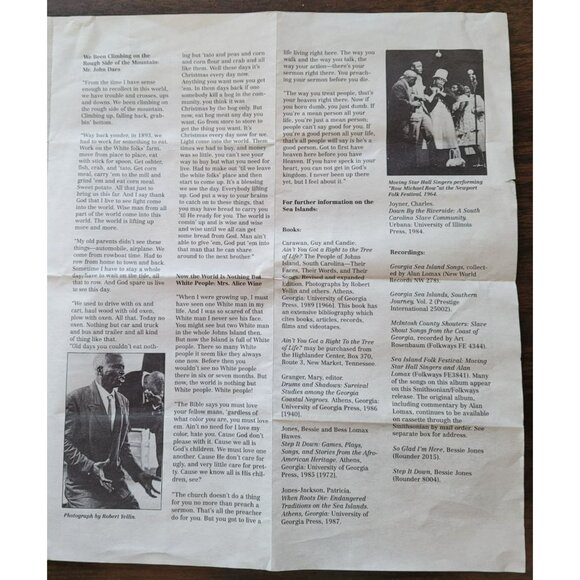 Been In The Storm So Long CD Spirituals, Folk Tales & Children's Games 37481cd - Picture 5 of 6